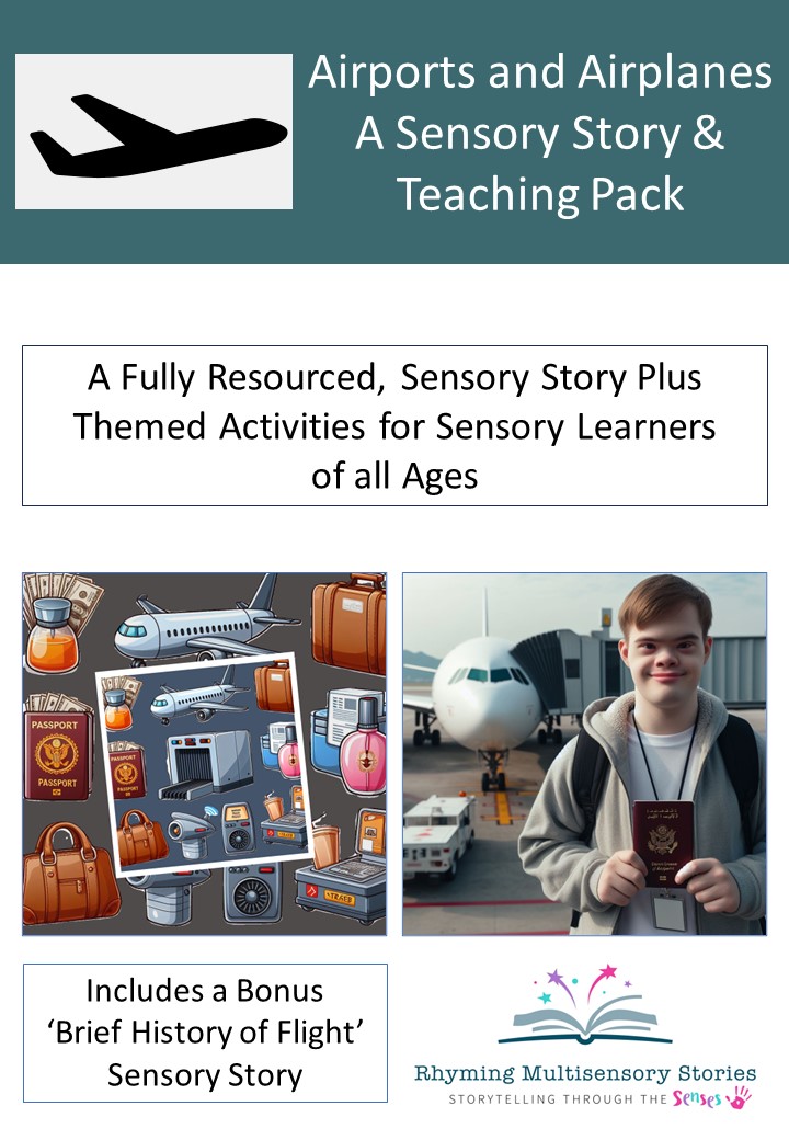 Airports and Airplanes Sensory Story and Teaching Pack for Sensory ...