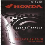 Honda TRX400ex Service Repair Manual 05-09