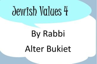 Jewish Values 3