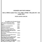 CAT P4000 P5000 P6000 P7000 FORKLIFT CATERPILLAR SERVICE ENGINE REPAIR SHOP MANUAL