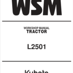 Kubota WSM L3010 L3410 L3710 L4310 L4610 L4010DT Service Manuals