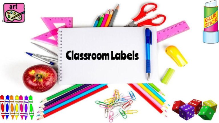 Visual Classroom Lables - TeachersTrading.com