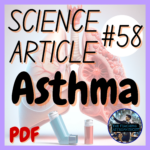 Allergies Science Article #59 | Health / Medicine Reading / Literacy