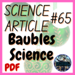 Christmas Tree Science | Science Article #64 | Holiday / Seasonal Reading / Literacy