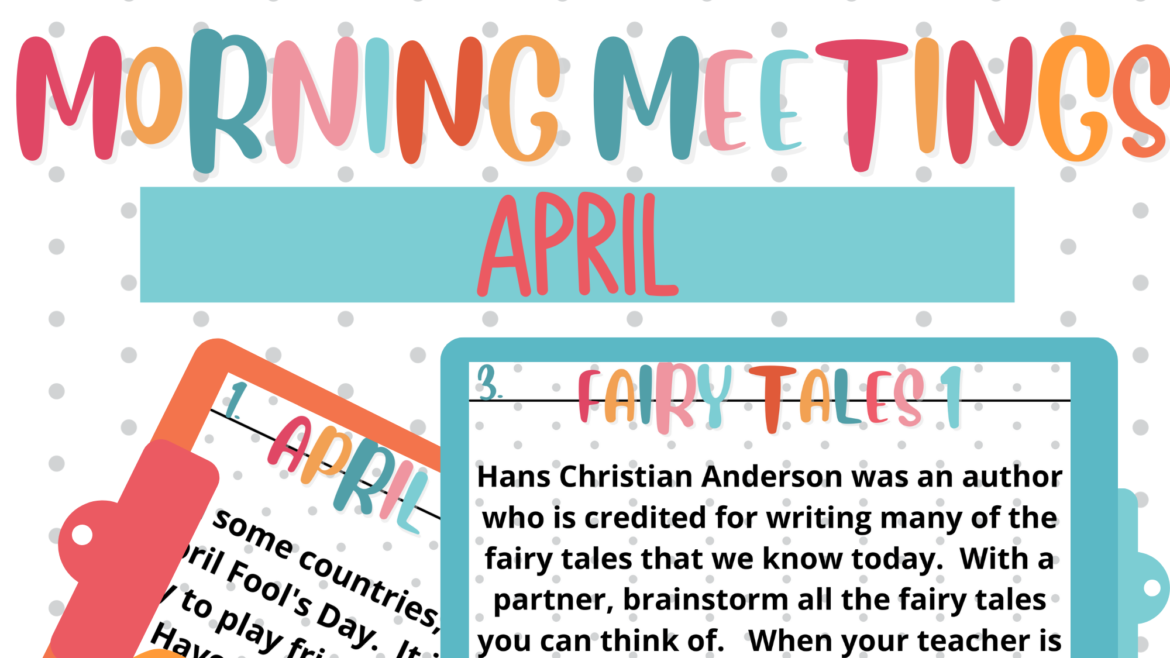 April Morning Meetings