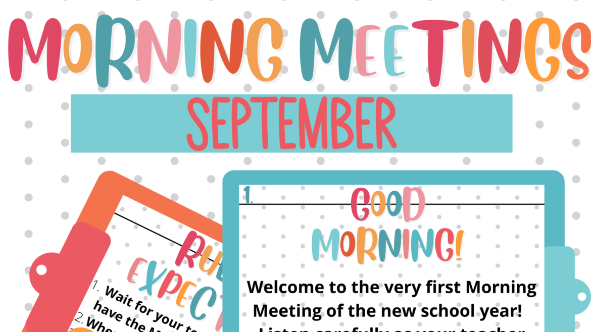 September Morning Meetings