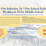 In / Out School Suspension Workbook 19. Fundamental American Values. (Middle School)