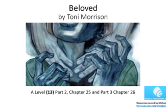 Literature Study: (12) Beloved Part 2 Chapters 21, 22, 23 and 24