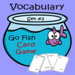 Vocabulary Go Fish Card Game: Set #3