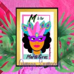 N is for New Orleans Alphabet Printable Art