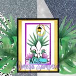 O is for Okra New Orleans Abc Art