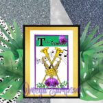 U for Umbrella New Orleans ABC Art