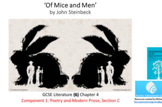 Literature Study: (7) Of Mice and Men – The Characterisation of Crooks