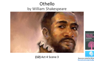 A Level Literature: (11) Othello – Act 4 Scene 2