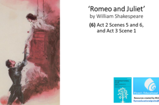 Literature Study: (5) Romeo and Juliet Act 2 Scenes 3 and 4