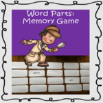 Vocabulary Go Fish Game: Set #1