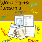 Word Parts: Vocabulary Affixes Lesson 2